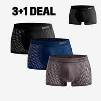 2x Zwart 1x Blauw 1x Grijs