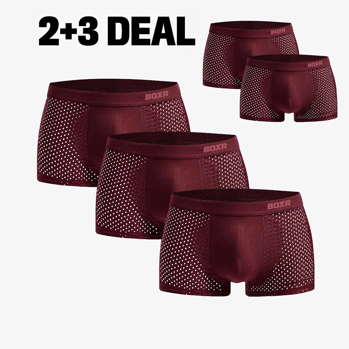 Bamboe Boxershorts Original 2+3 GRATIS