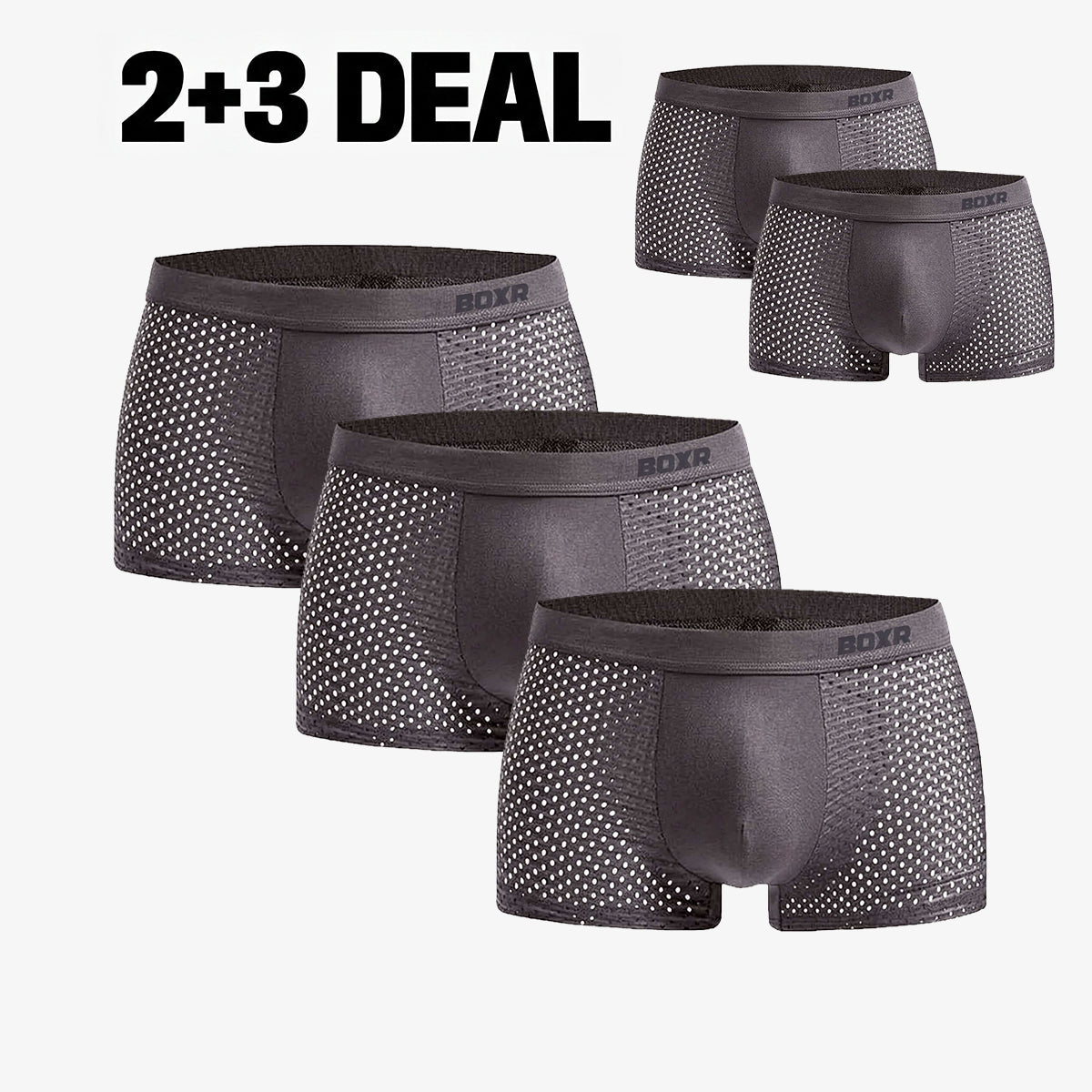 Bamboe Boxershorts Original 2+3 GRATIS