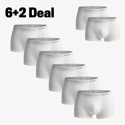 Bamboe Boxershorts Original 6+2 GRATIS
