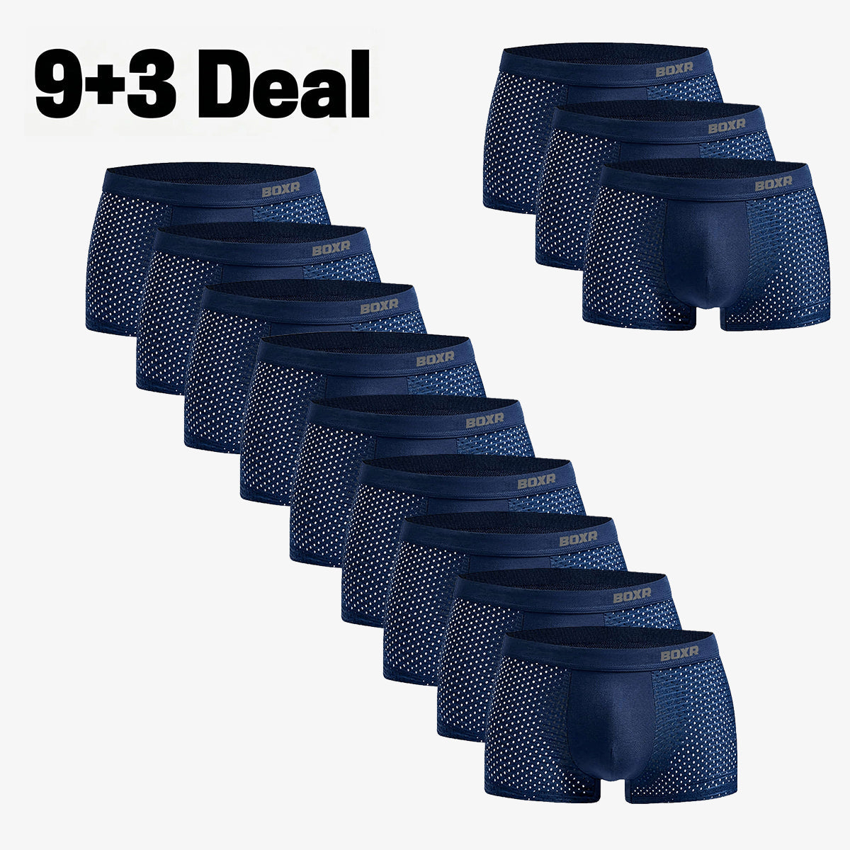 Bamboe Boxershorts Original 9+3 GRATIS