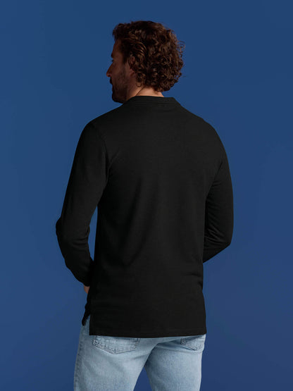 Bamboe Polo's Lange Mouwen 1-pack