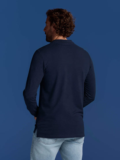 Bamboe Polo's Lange Mouwen 1-pack