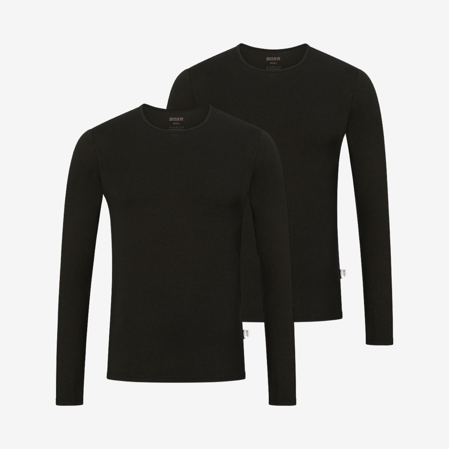 Bamboe Ondershirts Lange Mouwen 2-pack