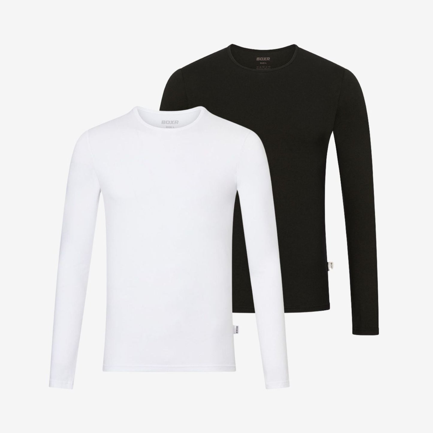 Bamboe Ondershirts Lange Mouwen 2-pack