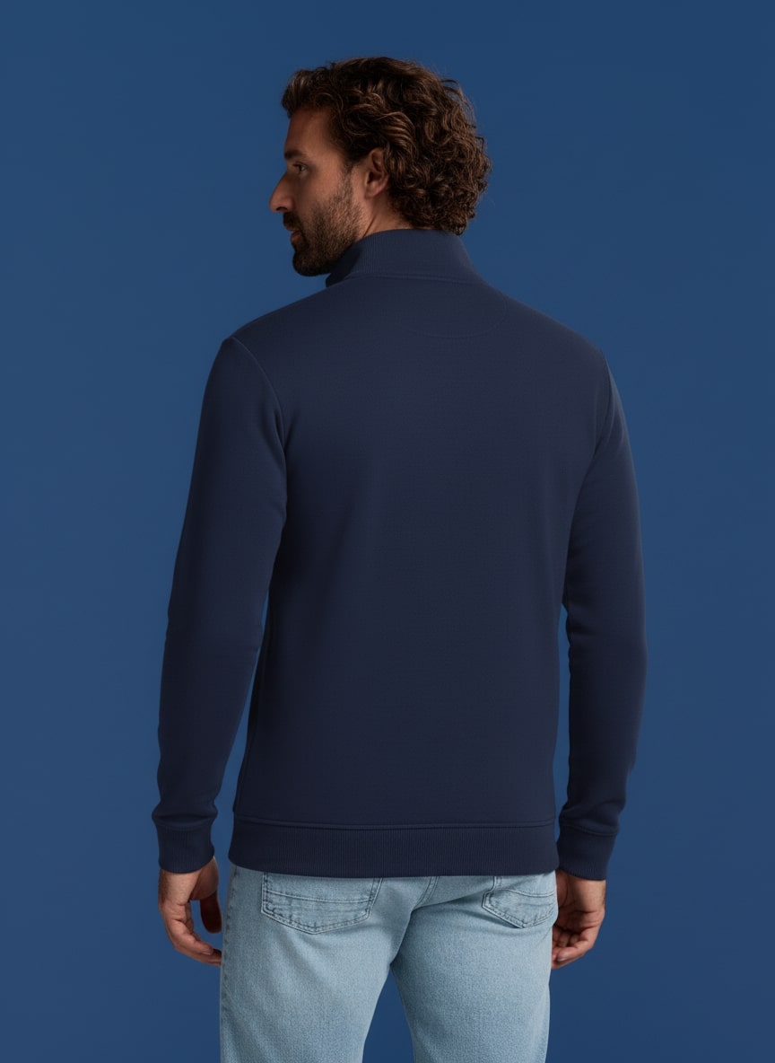 Bamboe Quarter-zip Truien 4-pack