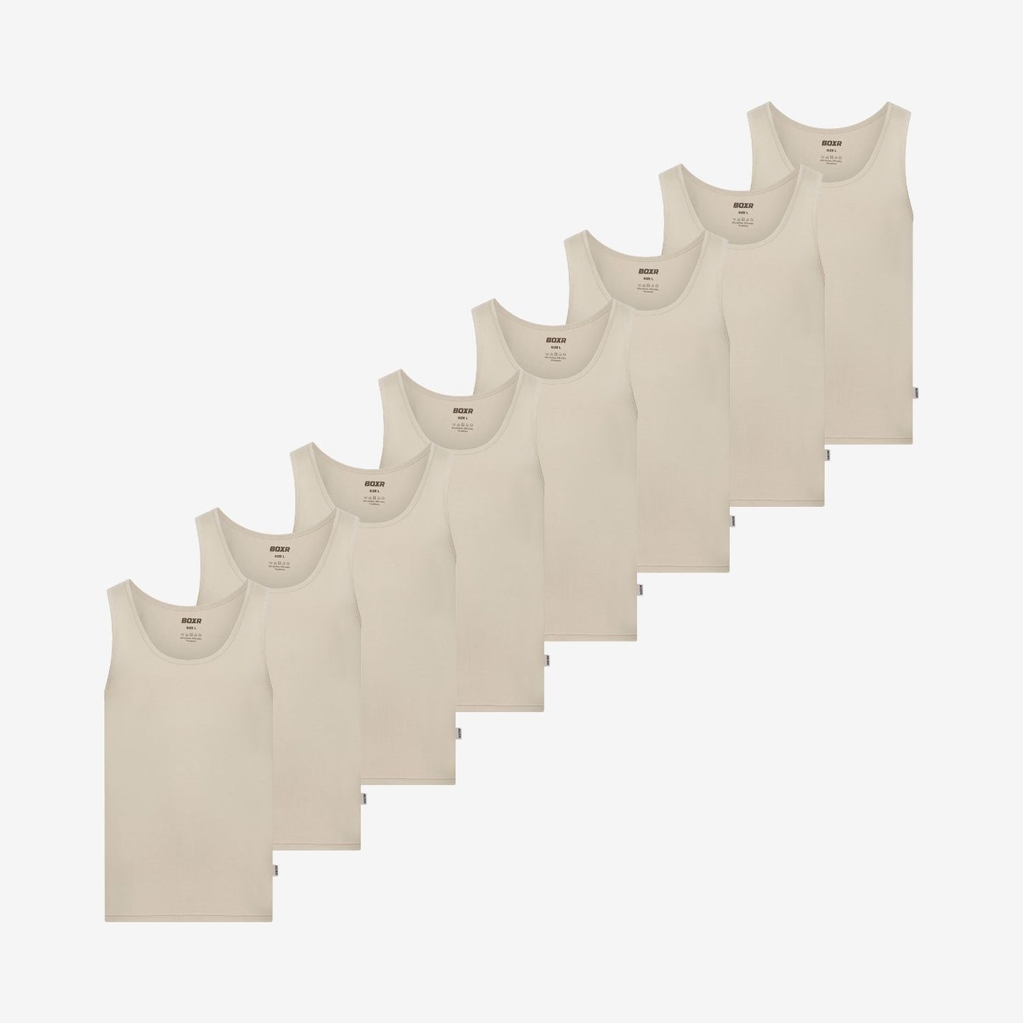Bamboe Hemden 8-pack