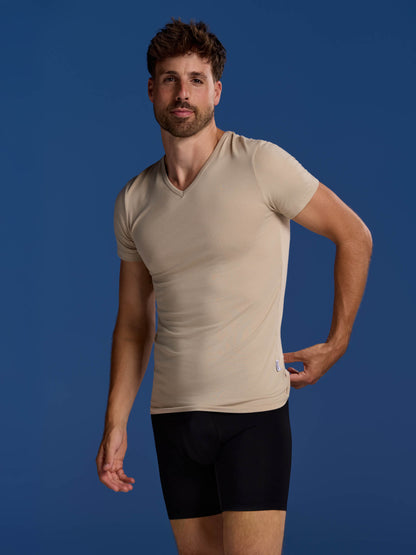 Bamboe Ondershirts V-hals 8-pack