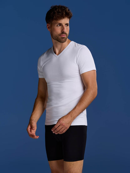 Bamboe Ondershirts V-hals 4-pack