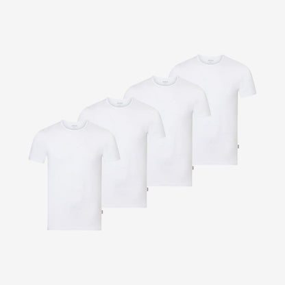 Bamboe Ondershirts Ronde Hals 4-pack