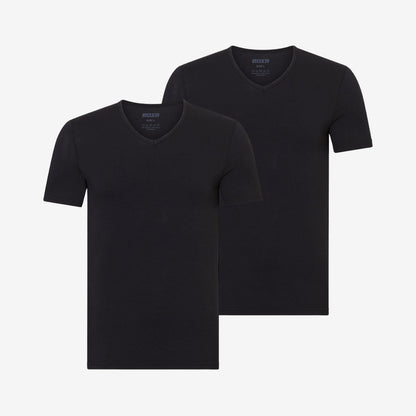 Bamboe Ondershirts V-hals 2-pack