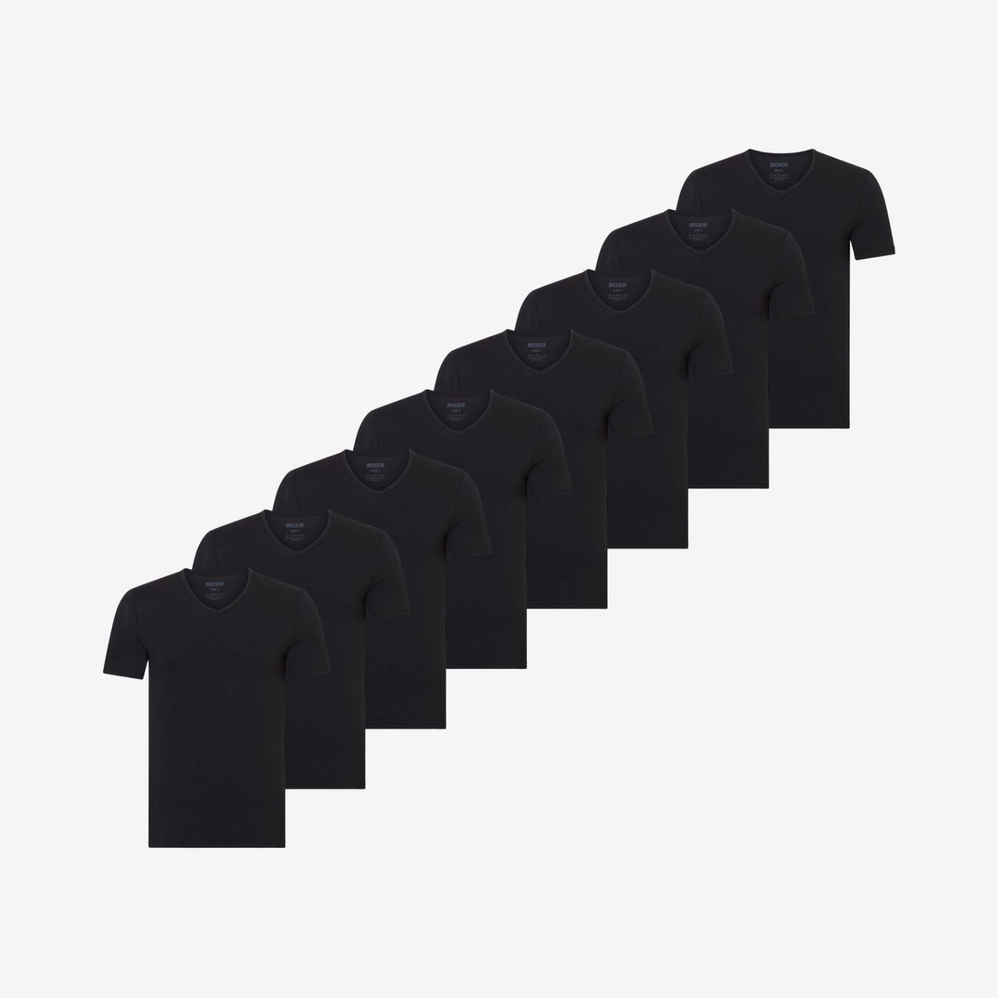 Bamboe Ondershirts V-hals 8-pack