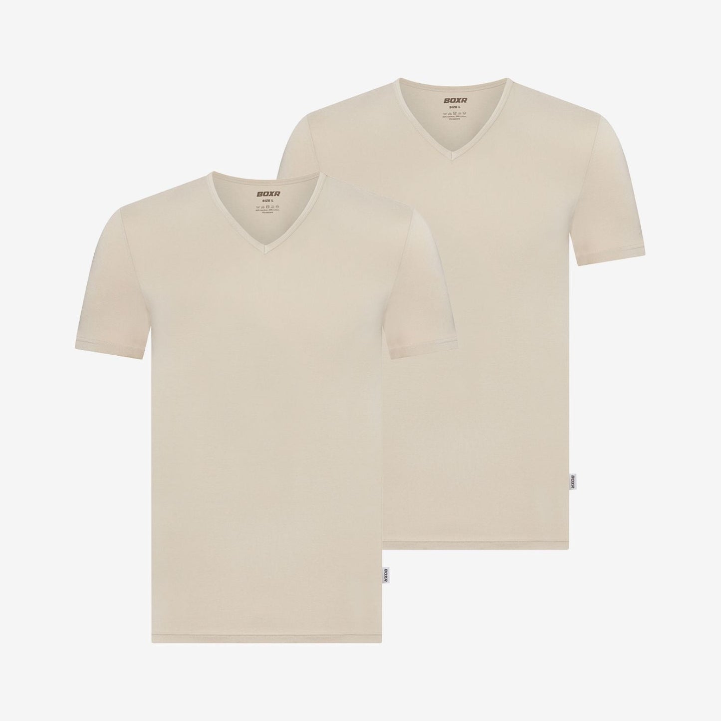 Bamboe Ondershirts V-hals 2-pack