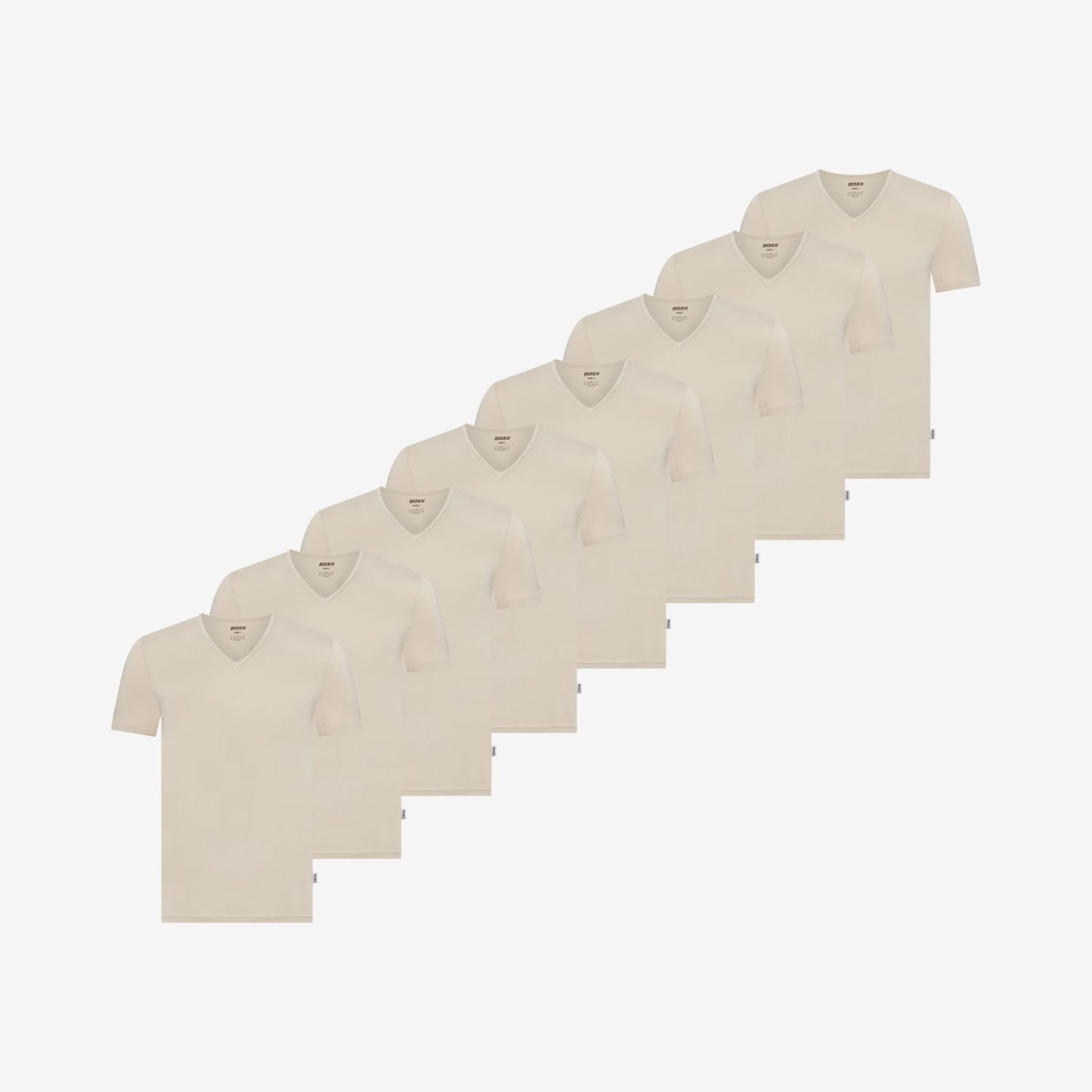 Bamboe Ondershirts V-hals 8-pack