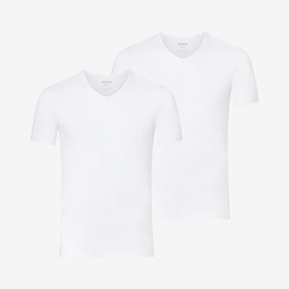 Bamboe Ondershirts V-hals 2-pack