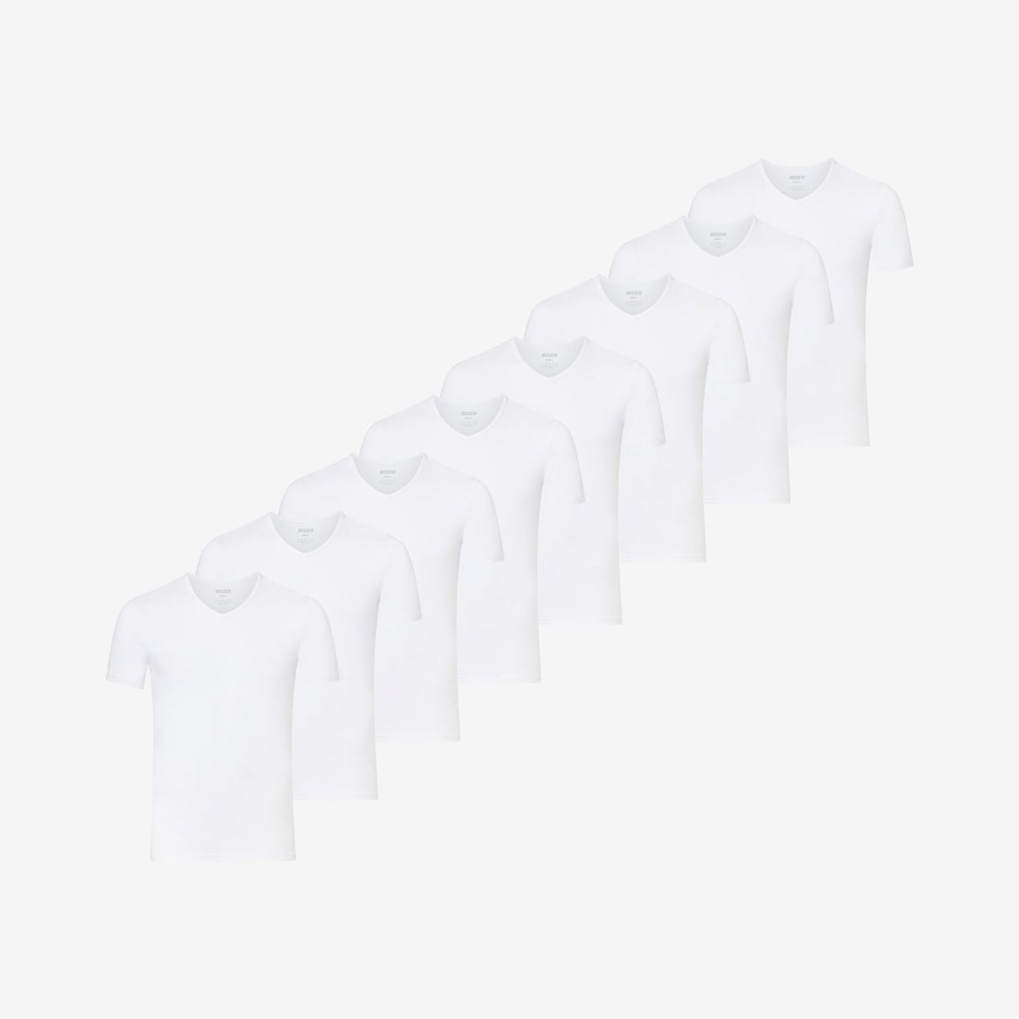 Bamboe Ondershirts V-hals 8-pack