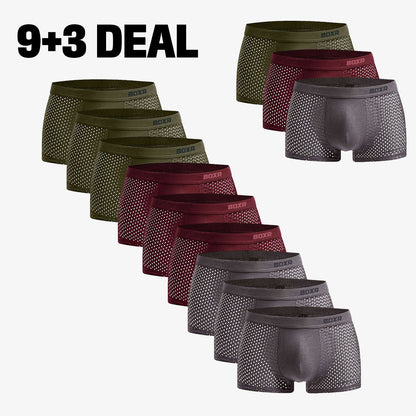 Bamboe Boxershorts Original 9+3 GRATIS