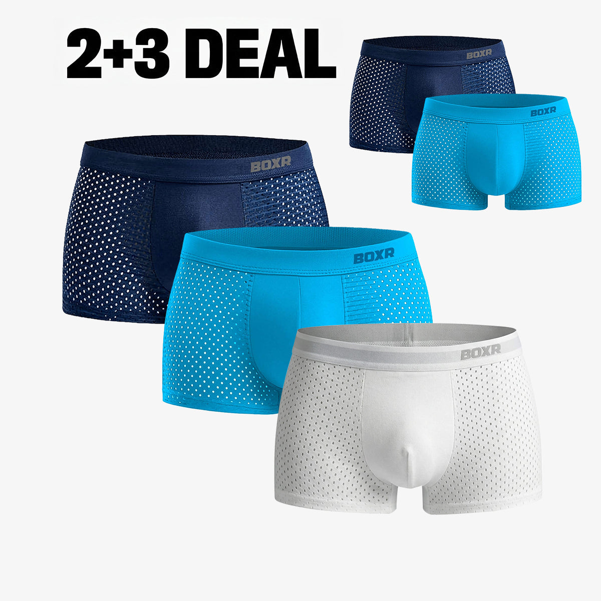 Bamboe Boxershorts Original 2+3 GRATIS