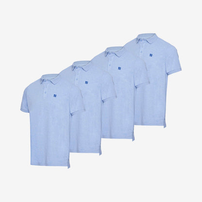 Bamboe Polo's 4-pack