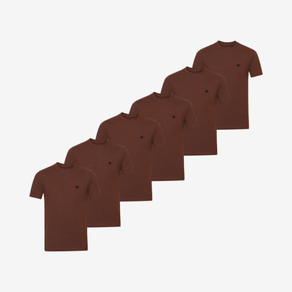 Bamboe T-shirts (Regular Fit) 6-pack