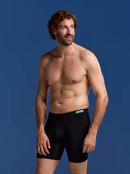 Bamboe boxershorts Active 9-pack